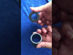 OEM rodamiento deslizante de cerámica de carburo de silicio manga de alta resistencia a la temperatura montaje de manga de paso