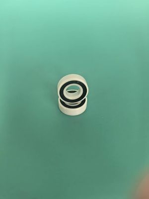 Double Shielded Ceramic Ball Bearings Made Of ZrO2 Zirconia / Si3N4 Silicon Nitride / SSiC Silicon Carbide