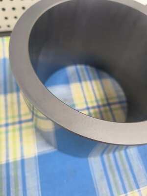 Customized Pressureless Sintered SSIC Sliding Bearing Sleeve for Pumps with 1650℃ Max Temperature