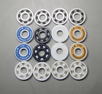 Sealed 608 Ceramic Bearings Skateboard ZrO2 Si3N4 SSiC