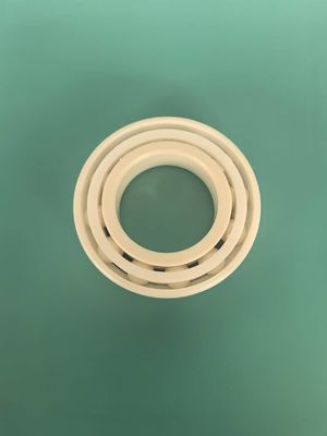 ZrO2 7211 Precision Ceramic Angular Contact Ball Bearing With Peek / PTFE Cage Single-sided Or Double-sided Dust Cover